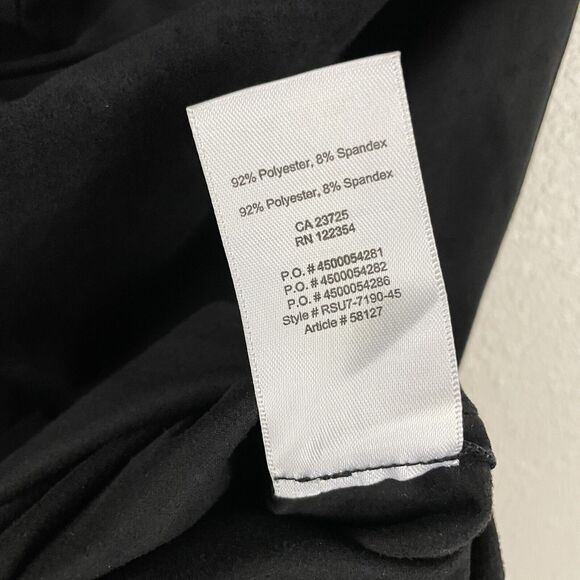 Aritzia Wilfred Free Lis Vegan Suede Pencil Skirt In Black Size US 4 - Picture 6 of 6